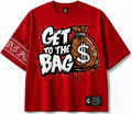 GET TO THE BAG Premium Heavyweight Streetwear Graphic T-Shirt