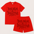 BOOL BALM & BOLLECTIVE™ Graffiti Streetwear Set – Premium T-Shirt & Shorts