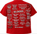 Bloodline Legacy Graphic Red T-Shirt – Premium Streetwear