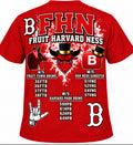 FHN Fruit Harvard Ness Premium Red Streetwear T-Shirt