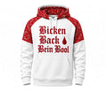 Bicken Back Bein Bool Hoodie | Red Paisley Streetwear Pullover