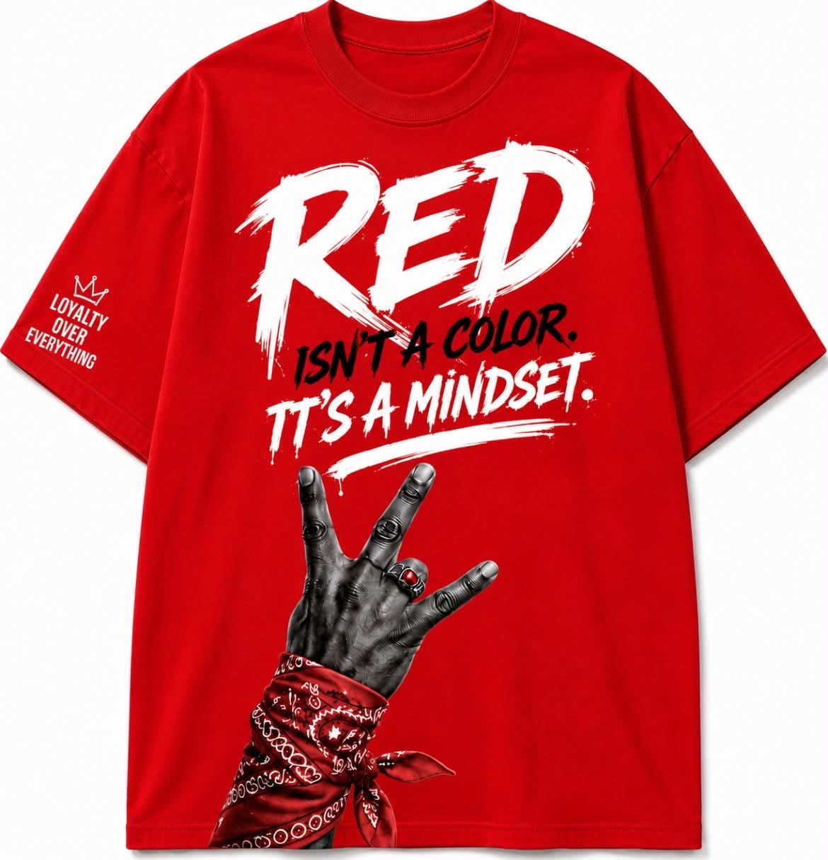 Red Is A Mindset T Shirt