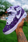 Paisley Custom High-Top Sneakers