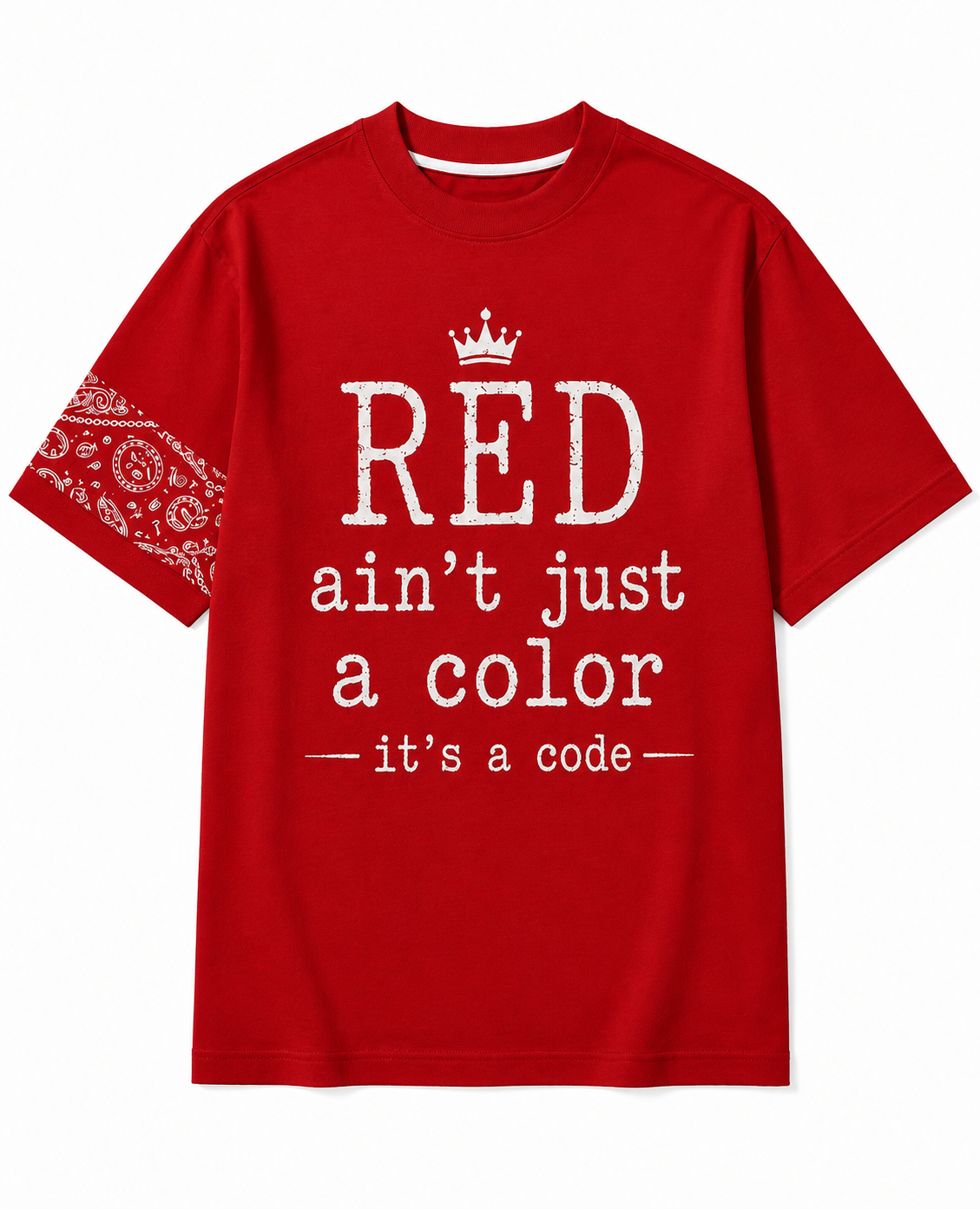 RED AIN’T JUST A COLOR — IT’S A CODE